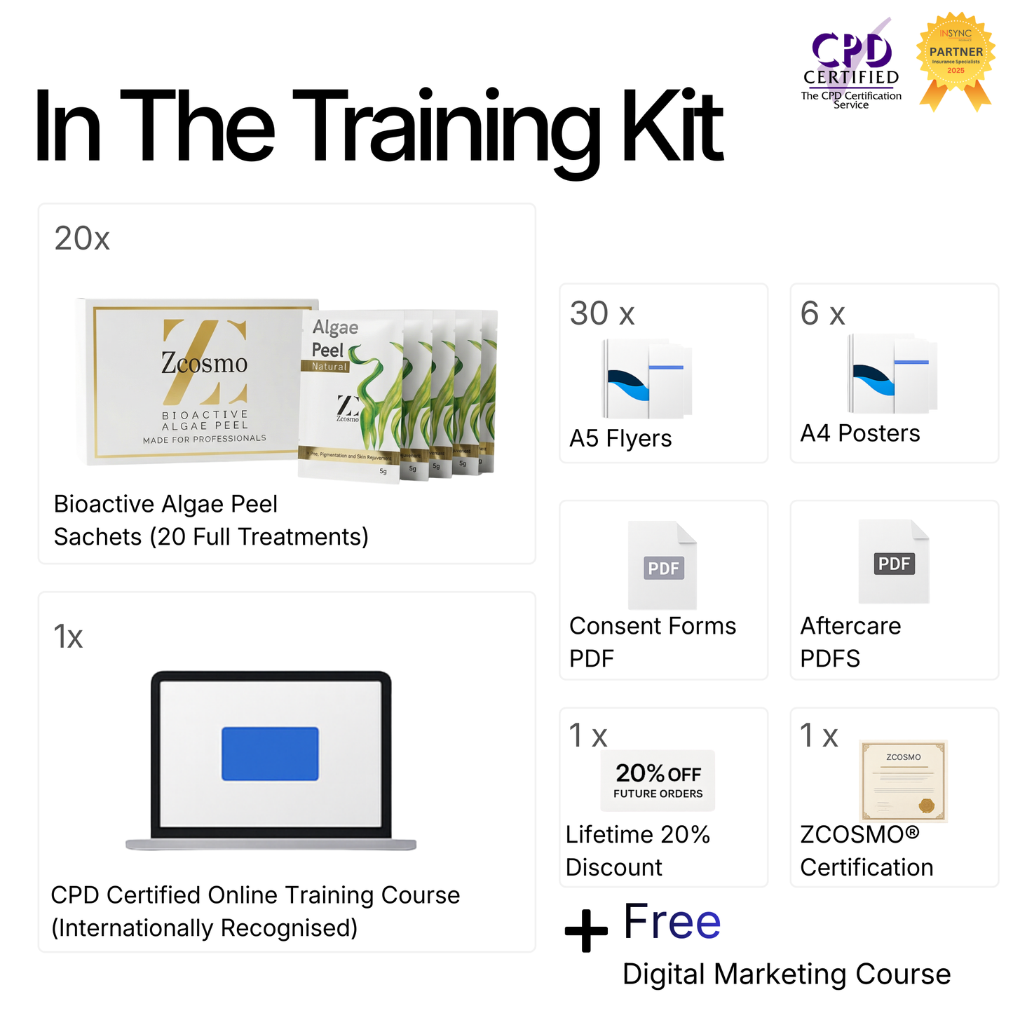 Professional Algae Box [20] + Online Training